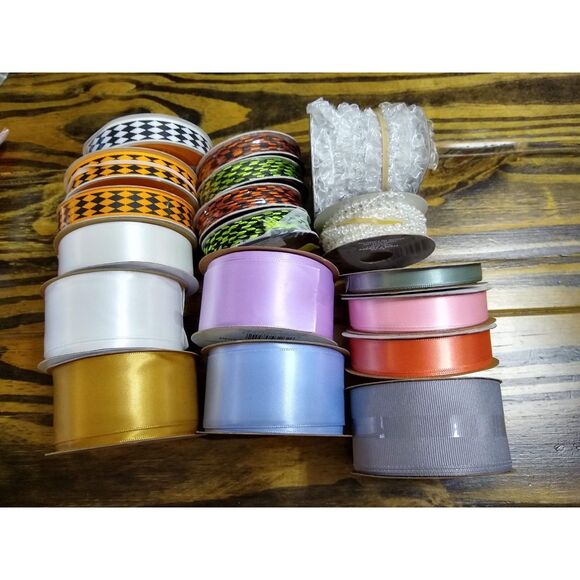 Crafting Supplies Lot Stamps Ribbon - Picture 4 of 11